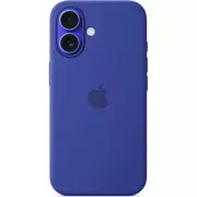 Silikonsko ohišje za iPhone 16 Plus z MS - Ultramarine