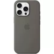 Silikonsko ohišje za iPhone 16 Pro Max z MS - Stone Gr