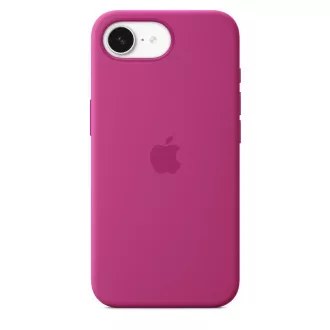 Silikonsko ohišje za iPhone 16e - fuksija Silikonsko ohišje za iPhone 16e - fuksija
