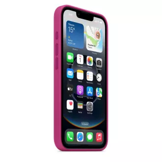Silikonsko ohišje za iPhone 16e - fuksija Silikonsko ohišje za iPhone 16e - fuksija