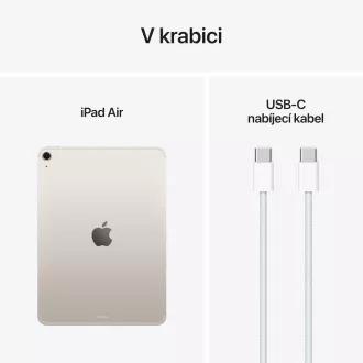 Apple iPad Air 11"/(M3) Wi-Fi Cellular/10,86"/2360x1640/8GB/128GB/iPadOS18/Starlight Apple iPad Air 11"/(M3) Wi-Fi Cellular/10,86"/2360x1640/8GB/128GB/iPadOS18/Starlight