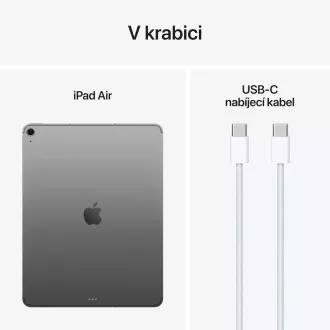 Apple iPad Air 13"/(M3) Wi-Fi   Cellular/12,9"/2732x2048/8GB/128GB/iPadOS18/Space Gray