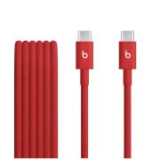 Beats USB-C / USB-C tkani kabel (1,5 m) - hitro rdeč