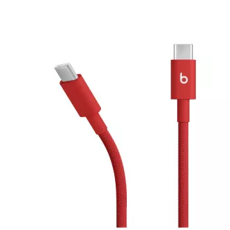 Beats USB-C / USB-C tkani kabel (1,5 m) - hitro rdeč