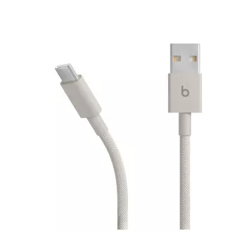 Beats USB-A/USB-C tkani kabel (1,5 m) - kamnita barva Beats USB-A/USB-C tkani kabel (1,5 m) - kamnita barva