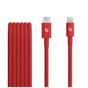 Beats USB-C/Lightning tkani kabel (1,5 m) - hitra rdeča
