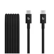 Beats USB-C / USB-C tkani kabel (1,5 m) - črn (2 kosa)