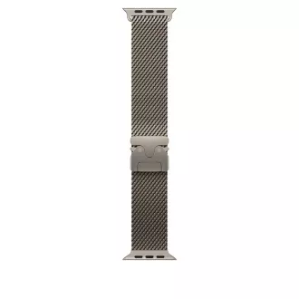 Watch Acc/49/Natural Titanium Milanese Loop - S