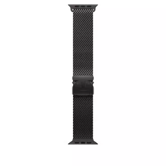 Watch Acc/49/Black Titanium Milanese Loop - L