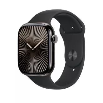 Watch Acc/46/črni športni trak - S/M