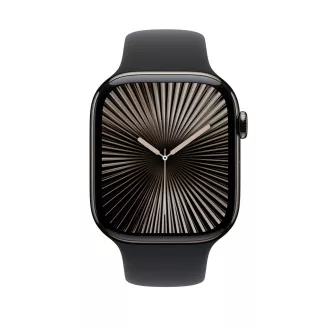 Watch Acc/46/črni športni trak - S/M