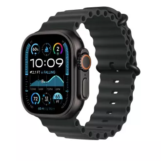 Watch Acc/49/Black Ocean Band Ext - Black Titan Watch Acc/49/Black Ocean Band Ext - Black Titan