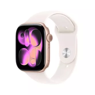 Apple Watch S11/46/Športni trak/Light Blush