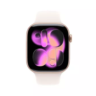 Apple Watch S11/46/Športni trak/Light Blush