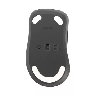 ASUSova brezžična miška MD102/Office/Optical/Right-handed/1 600 DPI/USB BT/Dark Grey