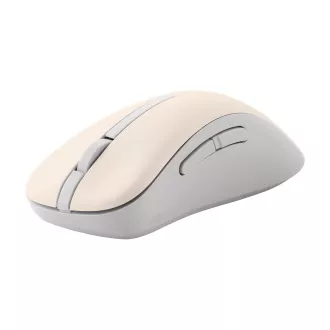 ASUSova brezžična miška MD102/Office/Optical/Right-handed/1 600 DPI/USB BT/Beige