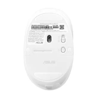 ASUS Fragrance Mouse MD101/Ergonomic/Optical/2 400 DPI/USB BT/White