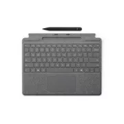 Komplet Microsoft Surface Pro tipkovnica in tanko pisalo 2 (Platinum), komercialni, CZ&SK