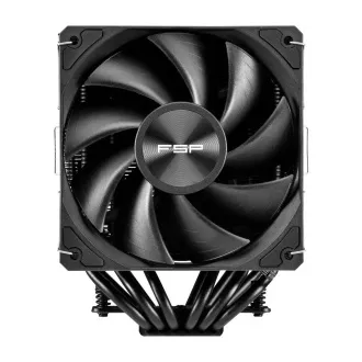 FSP CPU Cooler MP7-B Dual, 120 mm FDB ventilator, črn