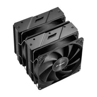 FSP CPU Cooler MP7-B Dual, 120 mm FDB ventilator, črn