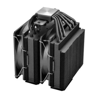 FSP CPU Cooler MP7-B Dual, 120 mm FDB ventilator, črn