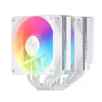 FSP procesorski hladilnik MP7-WA Dual, 120 mm FDB ventilator, bel
