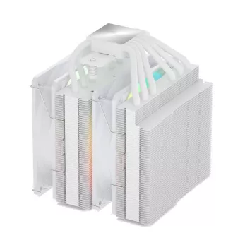 FSP procesorski hladilnik MP7-WA Dual, 120 mm FDB ventilator, bel