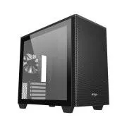 FSP CST360B/Micro Tower/Transpar./Črna