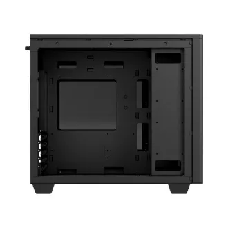 FSP CST360B/Micro Tower/Transpar./Črna