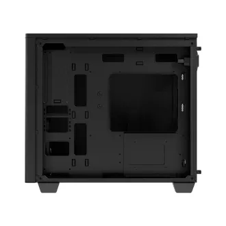 FSP CST360B/Micro Tower/Transpar./Črna