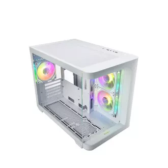 FSP S380-WA/Micro ATX/Transpar./White