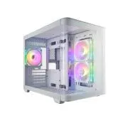 FSP S380-WA/Micro ATX/Transpar./White