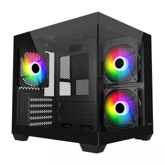 FSP S140-BA/SFF in namizni računalnik/Transpar./črna