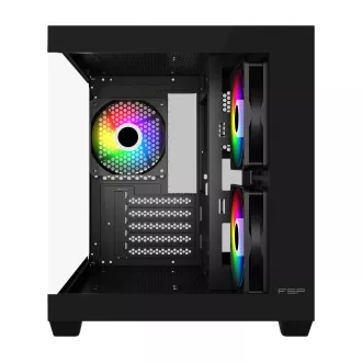 FSP S140-BA/SFF in namizni računalnik/Transpar./črna