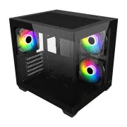 FSP S140-BA/SFF in namizni računalnik/Transpar./črna