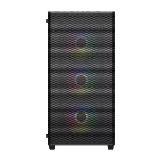 FSP M220/Midi Tower/Transpar./Črna