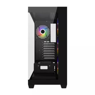 FSP M340-BA/Midi Tower/Transpar./Črna
