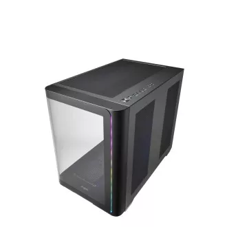 FSP M580-BA/Midi Tower/Transpar/Black