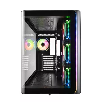 FSP M580-BA/Midi Tower/Transpar/Black