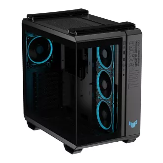 ASUSovo ohišje GT502 HORIZON BLACK,ARGB, TEMPERED GLASS