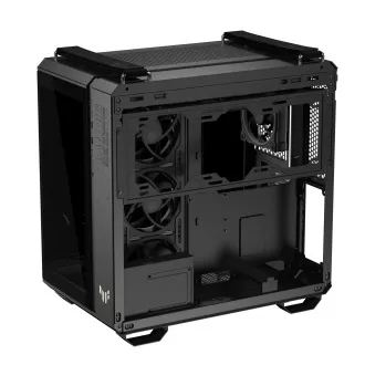 ASUSovo ohišje GT502 HORIZON BLACK,ARGB, TEMPERED GLASS