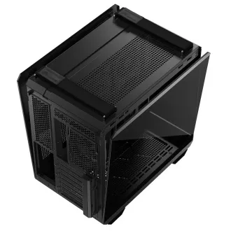 ASUSovo ohišje GT502 HORIZON BLACK,ARGB, TEMPERED GLASS
