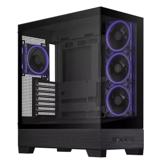 ASUS ohišje A31 PLUS TG ARGB FANS črno