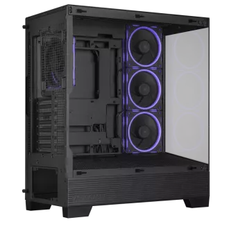ASUS ohišje A31 PLUS TG ARGB FANS črno