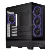 ASUS ohišje A31 PLUS TG ARGB FANS črno