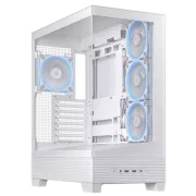 ASUS ohišje A31 PLUS TG ARGB FANS belo