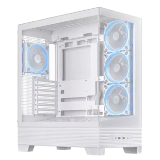ASUS ohišje A31 PLUS TG ARGB FANS belo