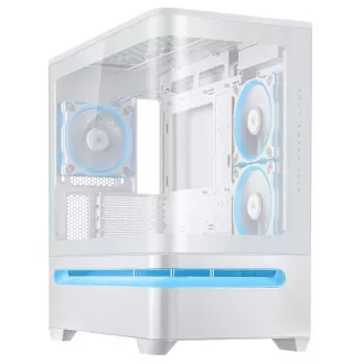 ASUS ohišje PRIME AP202 TG ARGB FANS belo