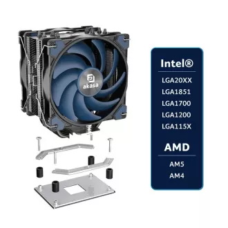 AKASA CPU hladilnik - Alucia Bundle
