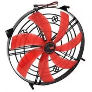 Ventilator AIREN RedWingsGiant 300 LED RED (300x300x30mm)
